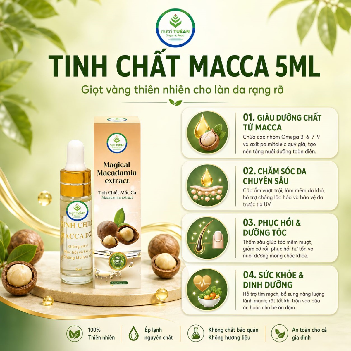 Tinh chất Macca 5ml