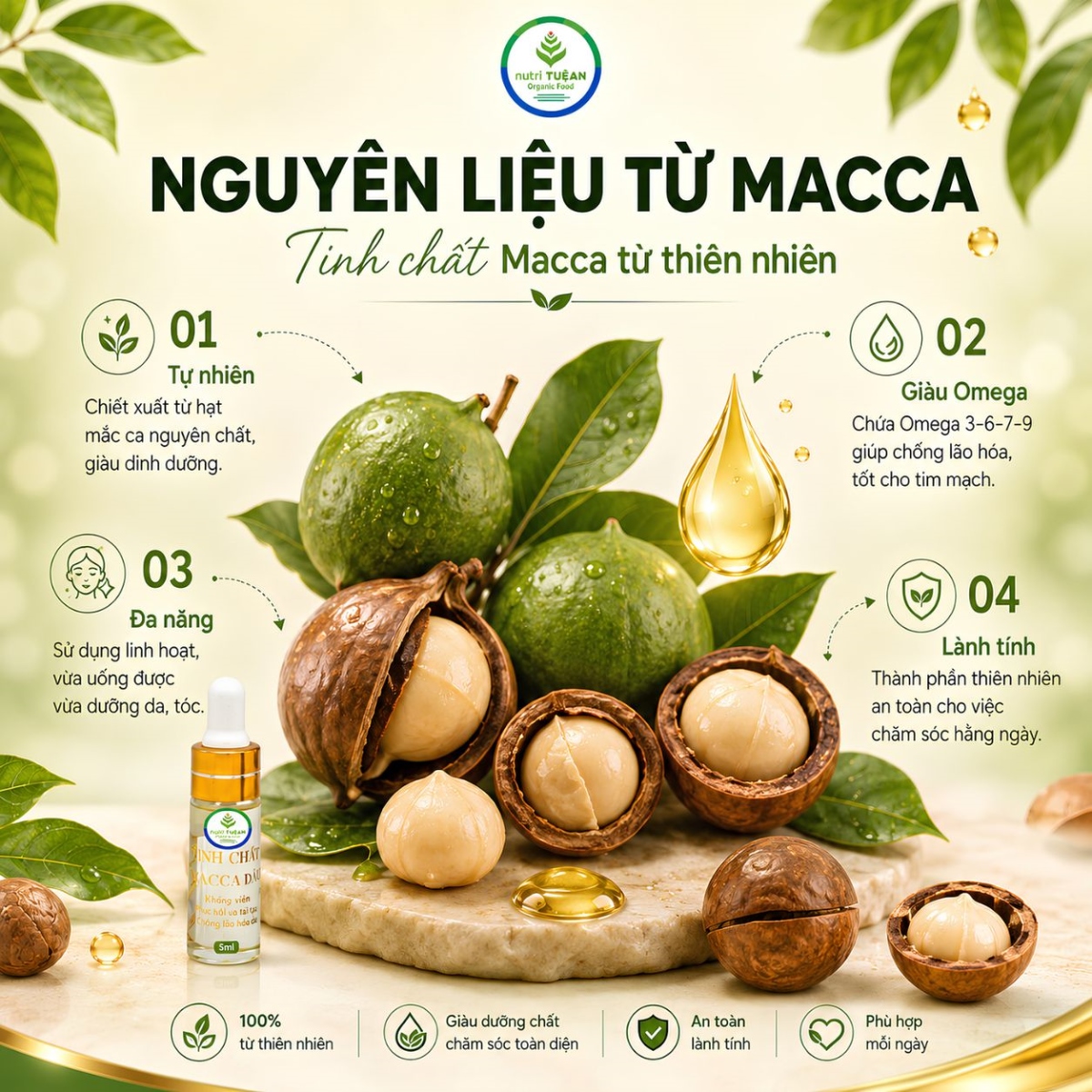 Tinh chất Macca 5ml